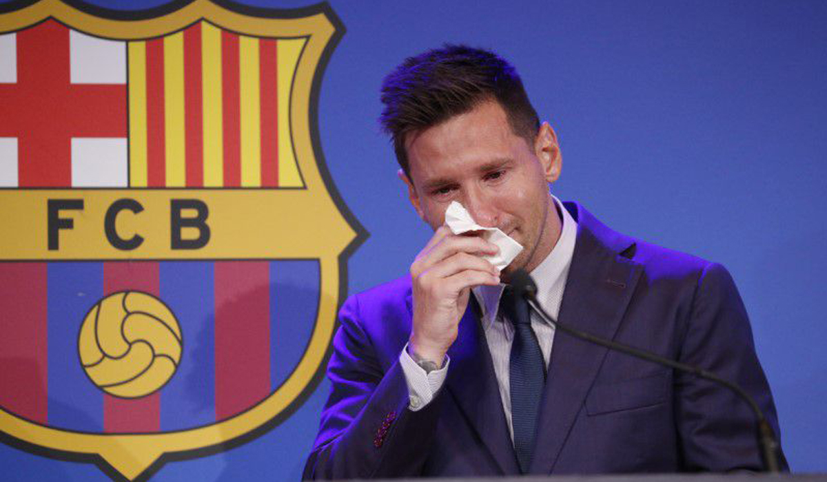 Tearful Messi Confirms He is Leaving Barcelona, in Talks with Qatar-Owned PSG